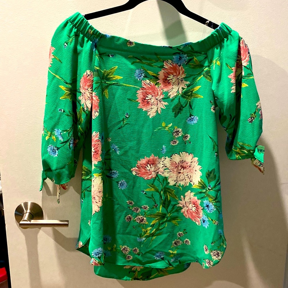 Status Grassley off the shoulder blouse